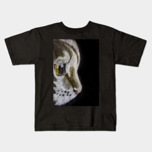 Cat in profile Kids T-Shirt